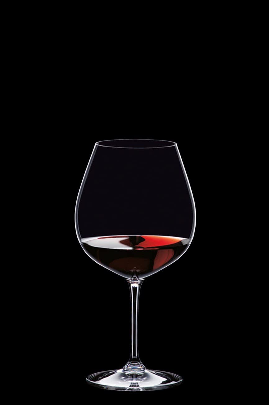 Riedel Vinum Burgundy Glasses, Set of 2 | Capacidad 24.75 oz cada una
