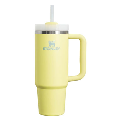 Stanley Quencher FlowState 887 ml Termo con Popote, Acero Inoxidable - Pomelo