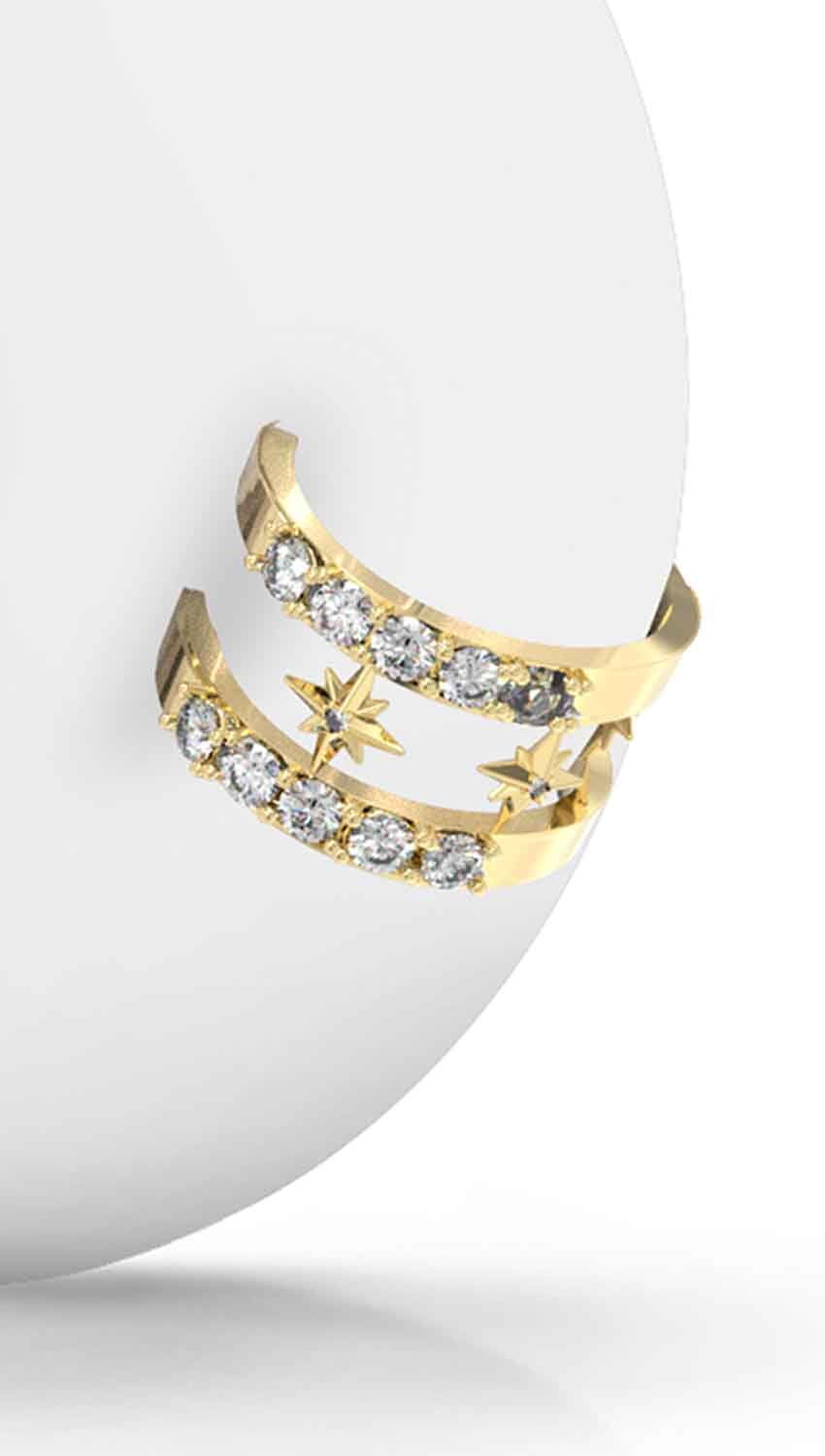 GUESS Aretes para in the sky