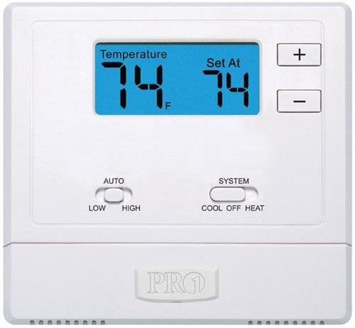 PRO1 IAQ T731W - Termostato electrónico no programable con visualización táctil