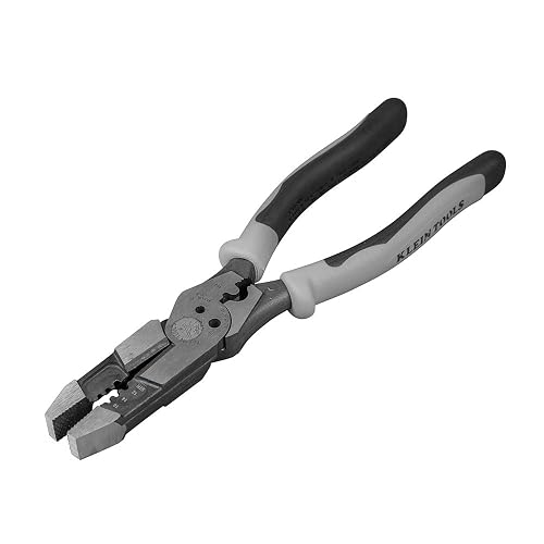 KLEIN TOOLS J215-8CR | Pinzas Híbridas | Alta Palanca | Pelacables