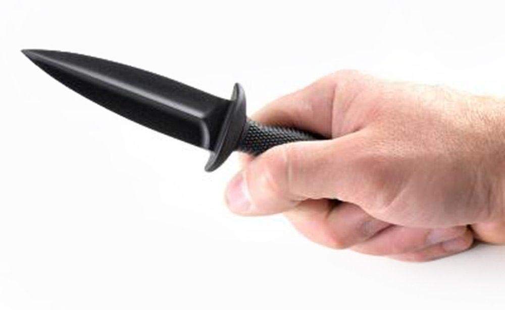 Cold Steel FGX Boot Blade II Negro: Cuchillo de defensa, Plástico grivory y Kraton, 3.25 pulgadas