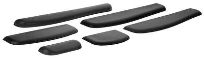 Descansa Muñeca Kensington para teclados delgados y angostos de color negro y gel frio