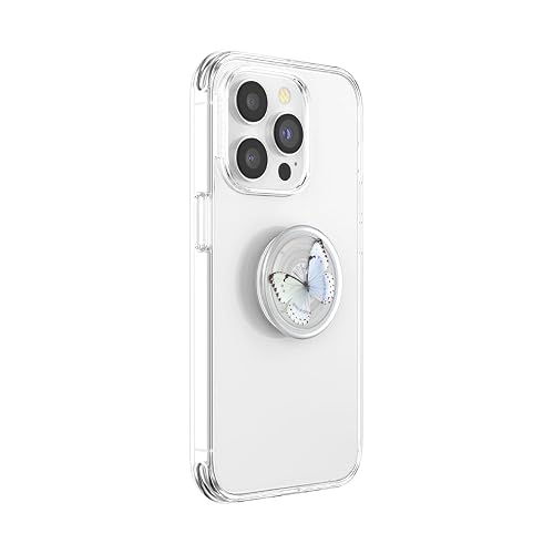 PopSockets - Empuñadura para teléfono con Soporte expandible, Agarre calcomanía, Polilla Whisper
