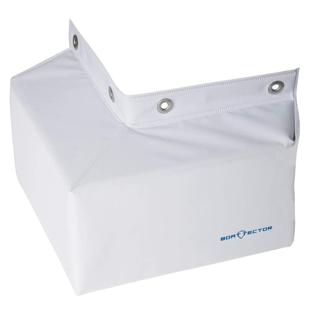 Extreme Max Parachoques de Muelle Grande, Esquina, Blanco, 30 x 30 x 15 x 10 cm 3006.7333
