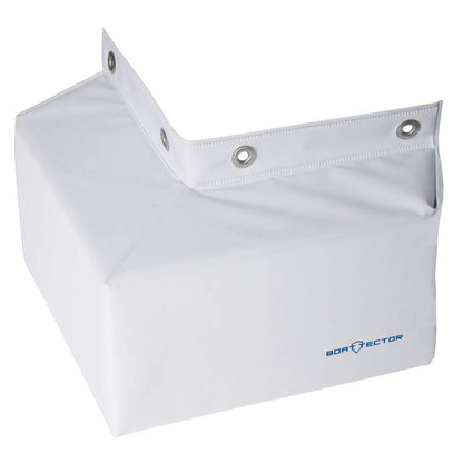 Extreme Max Parachoques de Muelle Grande, Esquina, Blanco, 30 x 30 x 15 x 10 cm 3006.7333