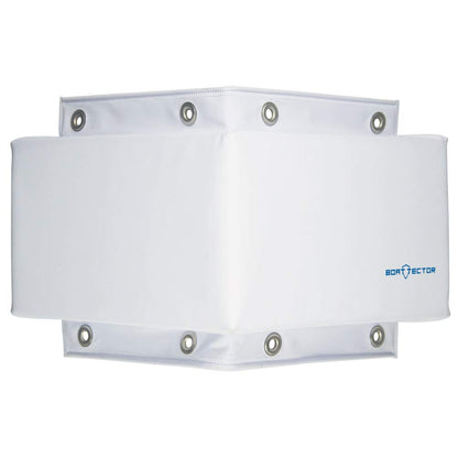 Extreme Max Parachoques de Muelle Grande, Esquina, Blanco, 30 x 30 x 15 x 10 cm 3006.7333