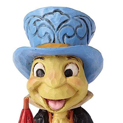 Jim Shore Disney Traditions Mini Jiminy Cricket on Match Box Figurine 4054286