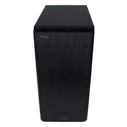 Gabinete Compacto Mini Torre Kioto GC240 / Micro Atx y Mini Itx Fuente de 500w + 1xUSB 3.0 + 2xUSB 2.0 + 1xVentilador Essential Series