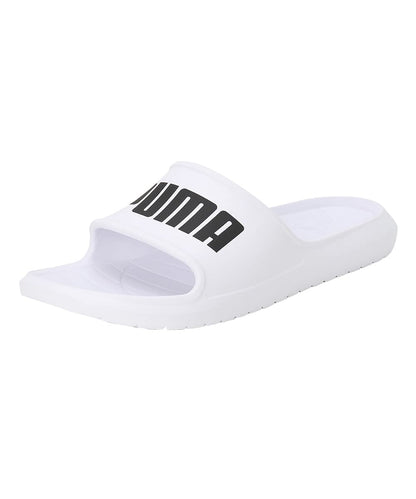 PUMA Tobogán Sandalias deslizantes para Unisex adulto - 26.0 cm - Blanco
