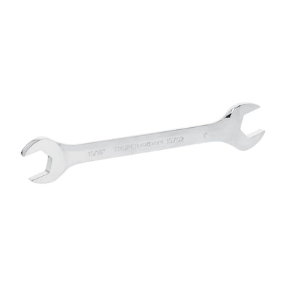 Truper Expert LL-3045, Llave española, estándar, 15/16" x 1"