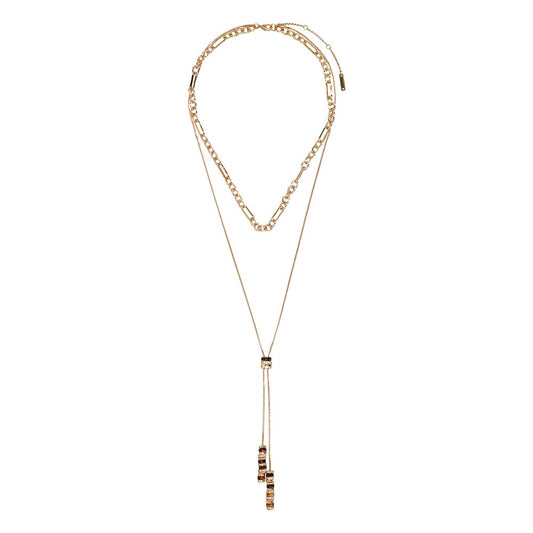 Nine West Collar Dorado Corbatin para Mujer