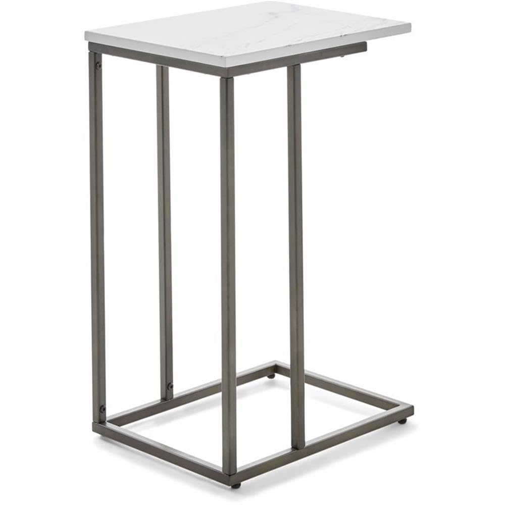 Serta Harton C Shape Side Table, Black