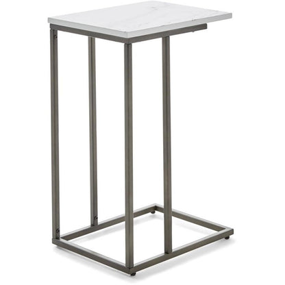 Serta Harton C Shape Side Table, Black