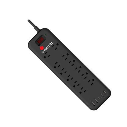 Smartbitt Supresor de Picos de Voltaje con Puertos USB - B12-5U