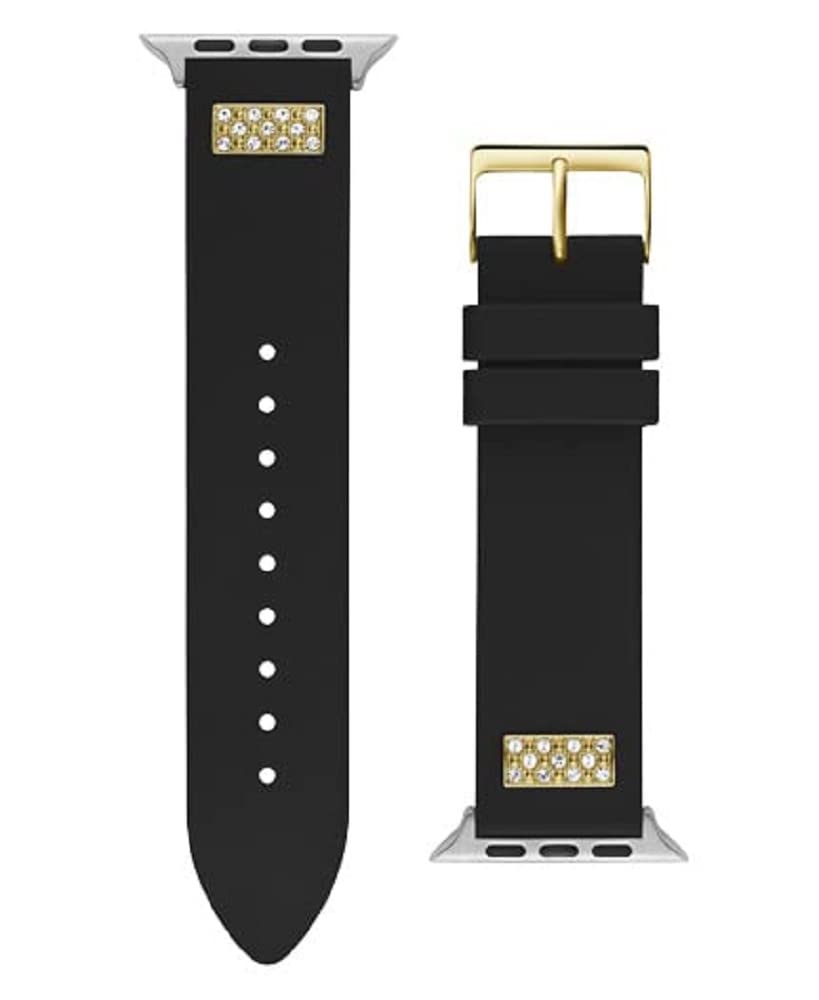 GUESS Mens smartwatch band compatible with Apple watch (42MM-44MM)