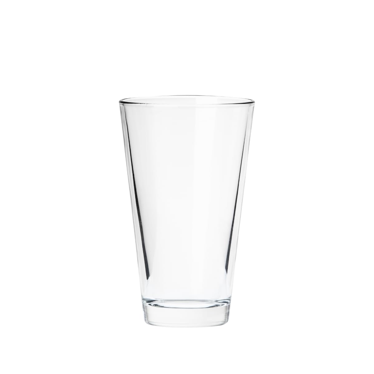 Borgonovo Conic Juego de 6 Vasos de Vidrio, 450 ml