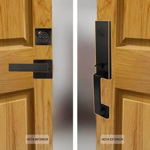 Yale MX89584 Gatillo Portofino Alta Seguridad Llave-Llave, Bronce Antiguo