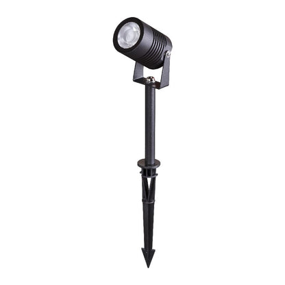 Tecnolite Lámpara con Estaca LED Jardín 9 W, Luz Suave Cálida, IP65, IK06, No atenuable, LED integrado