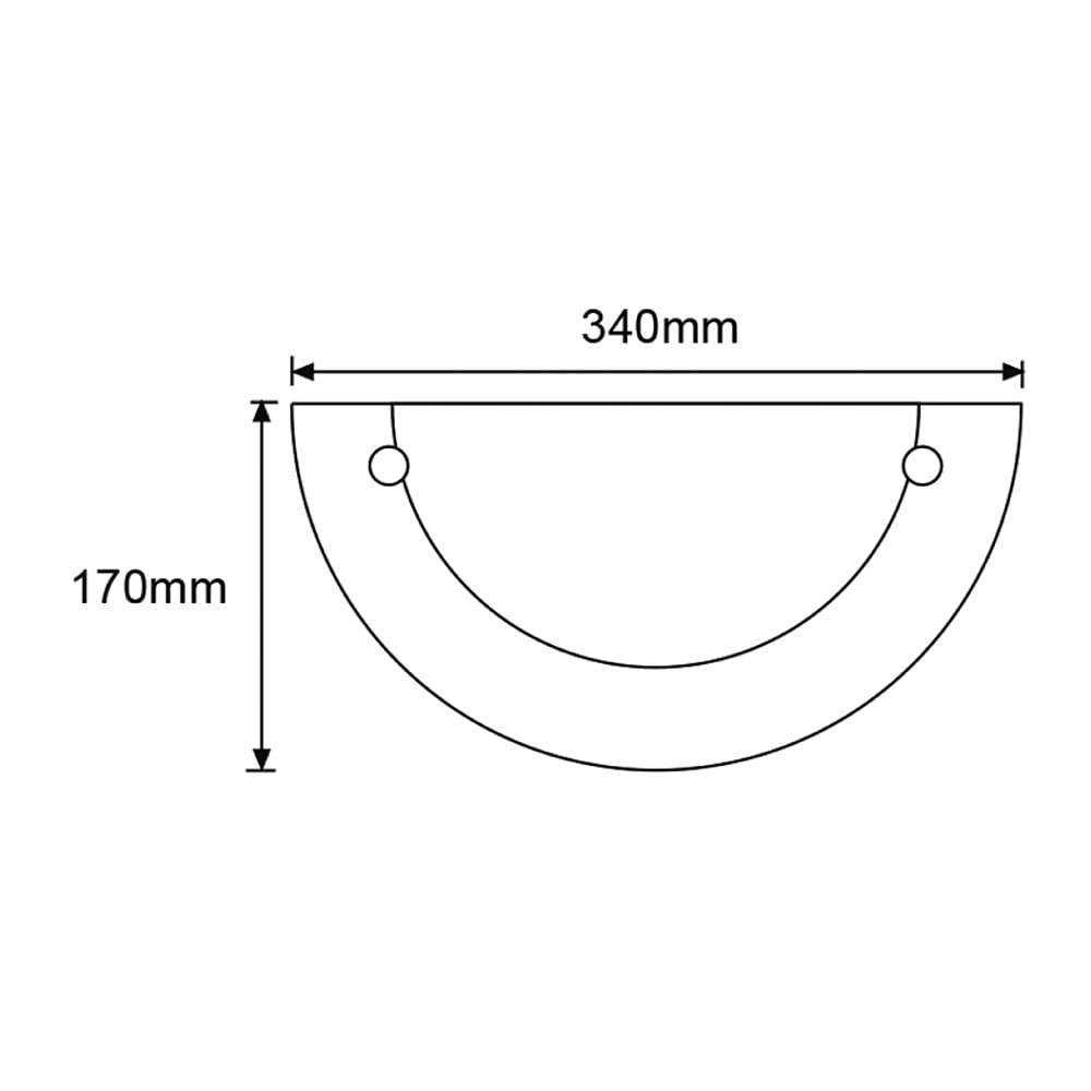 Tecnolite Lámpara Interior, Lámpara de Pared, Base E27, 100 - 240 Volts, Color Madera Oscuro