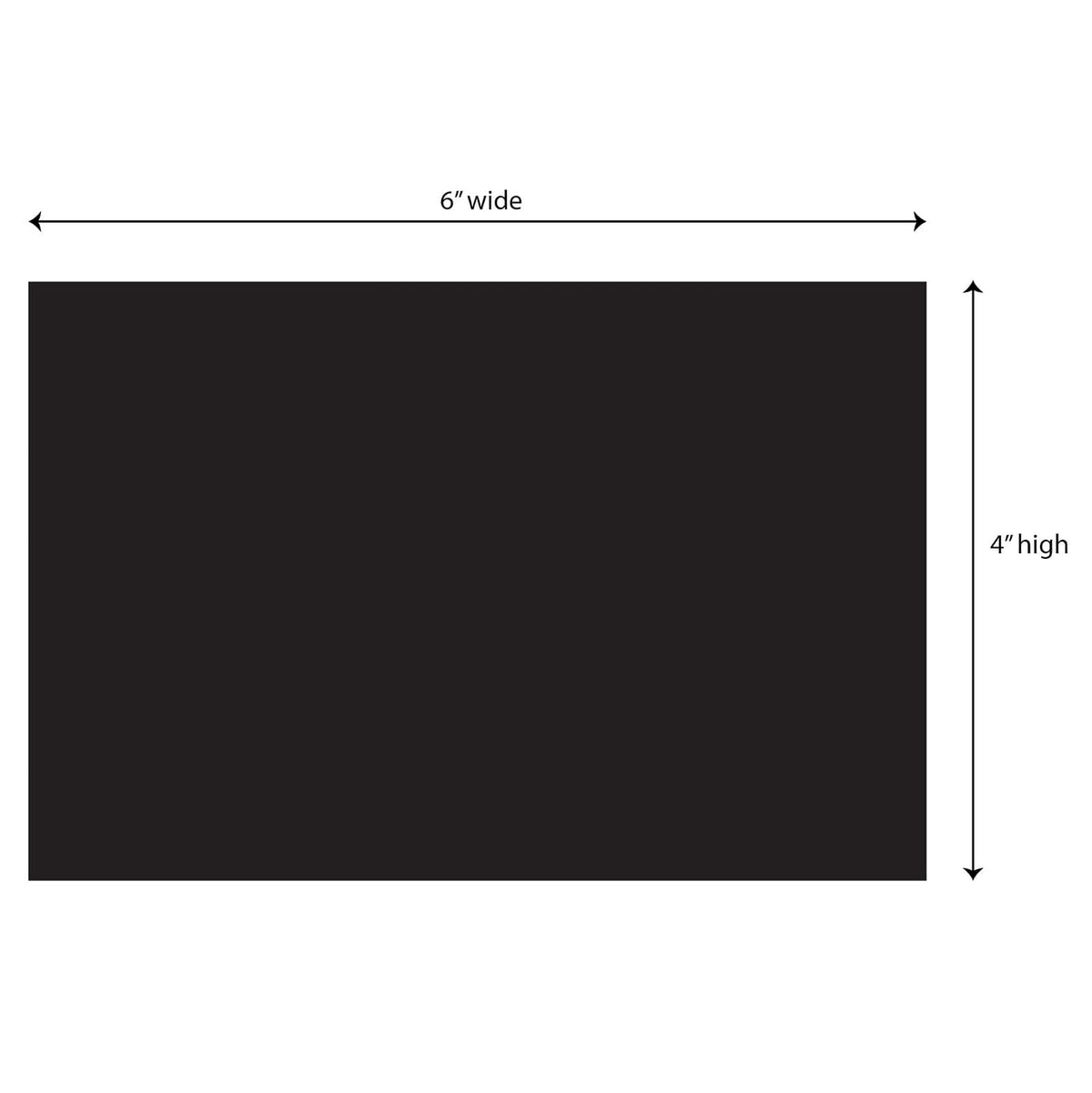 Household Essentials 216 Magnetic Faux Garage Door Windows | 16 Pieces for Single Car Steel Garage Door| Black