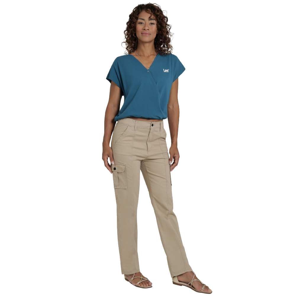 Lee Camisa Regular de Algodón para Mujer