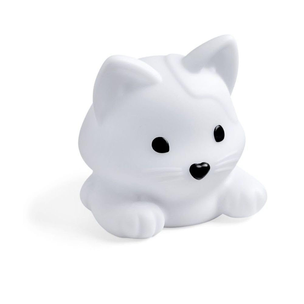 hand2mind Luna The Calming Kitty, Learn Deep Breathing, Rechargeable Animal Night Light, Kids Anxiety Relief, Mindfulness for Kids, Calm Down Corner Supplies, Social Emotional Learning Activities