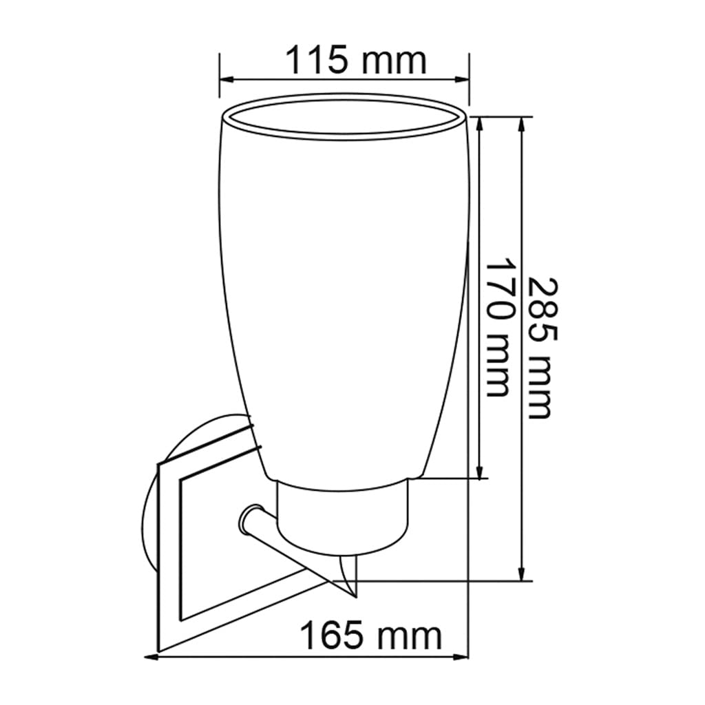 Tecnolite Lámpara de interior para sobreponer, Base E27