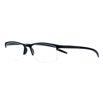 SPL, Lentes de Lectura para Vista Cansada +1.00, Gafas Anti fatiga Ocular/Migraña, Unisex, color Negro, Pre graduadas, Incluye Estuche, 1 pza.