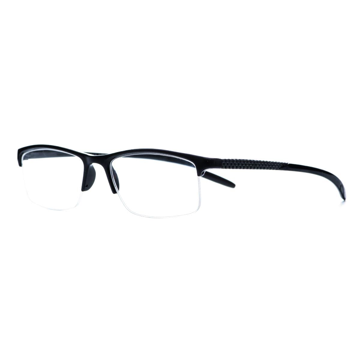 SPL, Lentes de Lectura para Vista Cansada +1.50, Gafas Anti fatiga Ocular/Migraña, Unisex, color Negro, Pre graduadas, Incluye Estuche, 1 pza.
