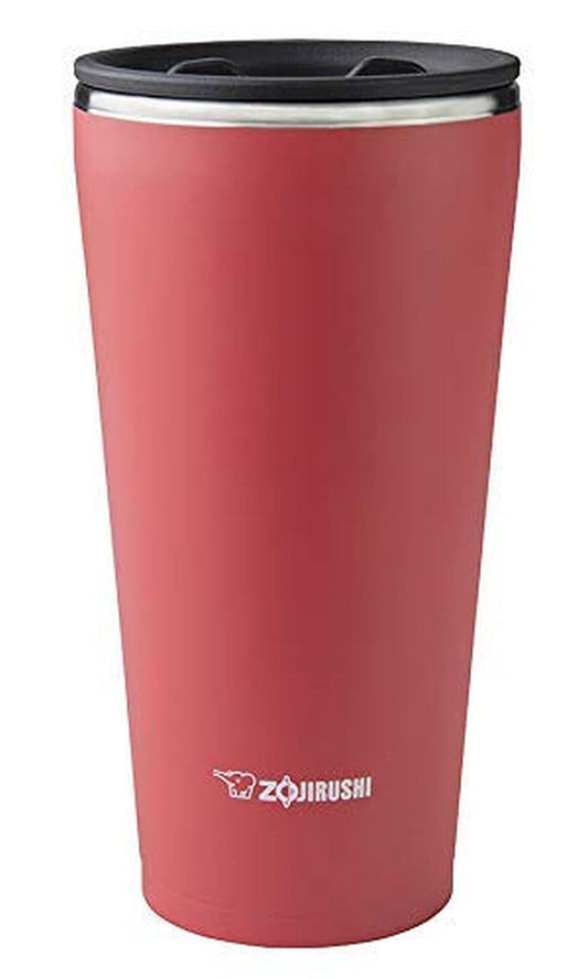 Zojirushi SX-FSE45PV, vaso de acero inoxidable aislado al vacío, 15 onzas, rosa coral