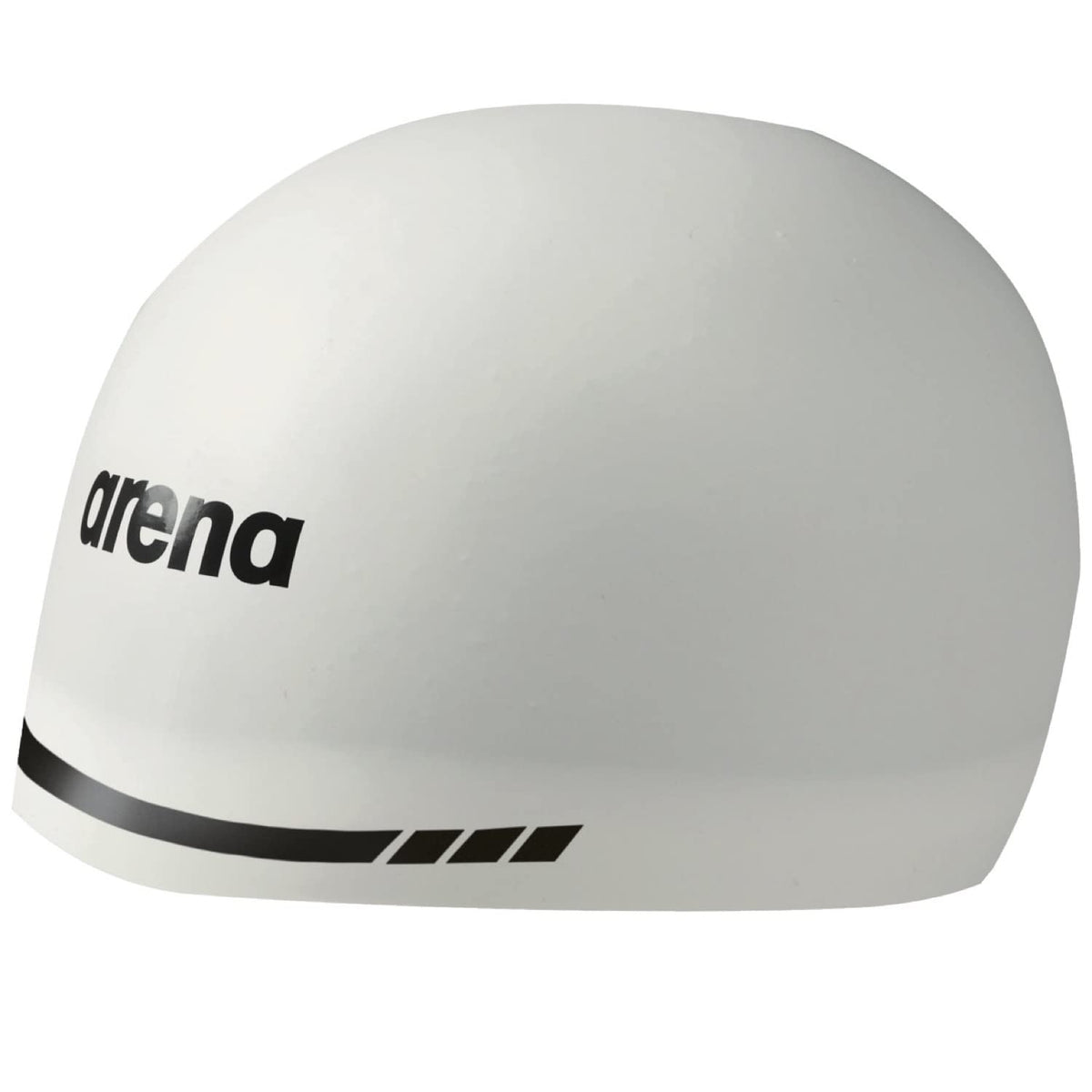 Arena - Gorro de natación Suave 3D - Blanco - M