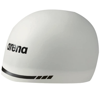 Arena - Gorro de natación Suave 3D - Blanco - M