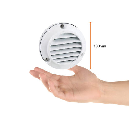 Tecnolite Luz de cortesía LED para exterior, 2 W, Luz Suave Cálida, Sobreponer, IP44