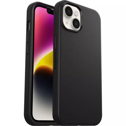 OtterBox - Funda para iPhone 13 (Solamente), Serie Symmetry, Color Negro, Ultra Elegante, Compatible con Carga inalámbrica, Bordes elevados Que protegen la cámara y la visualización