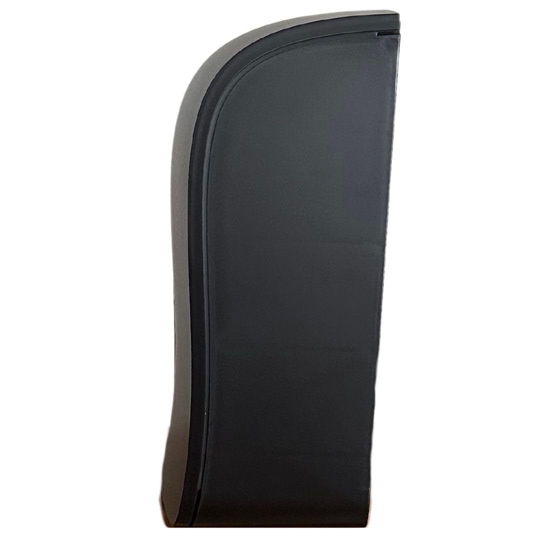 Titán Gustamar Dispensador de Toalla Interdoblada Tipo Sanitas G-8248F-BN, Color Negro