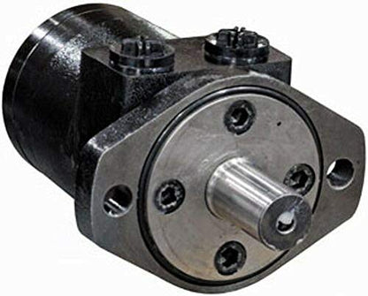 Buyers Products Motor Hidráulico de Montaje de 4 Pernos, Eje Redondo 1 in, Puerto NPT 1/2 in CM034P