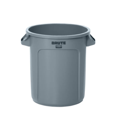 Contenedor de basura BRUTE Gris 38 Lts Rubbermaid Commercial