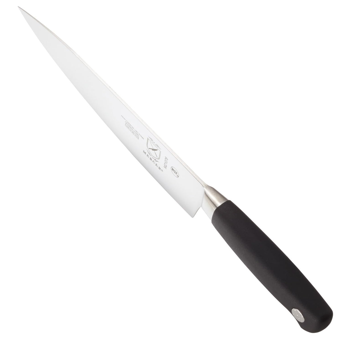 Mercer Culinary Genesis Cuchillo corto forjado reforzado para chef, 8" (20.32 cm)