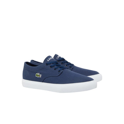 Lacoste Grip Base Sneaker Zapatillas para Hombre - 28.0 cm - Azul marino y blanco
