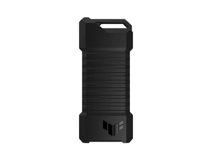 ASUS TUF Gaming A1 - Carcasa Externa M.2 NVMe SATA PCIe SSD - USB-C, M.2 Q-Latch para una fácil instalación, Resistencia a caídas, Resistencia al Agua y Polvo IP68, Soporte para PS5 y Xbox, Negro
