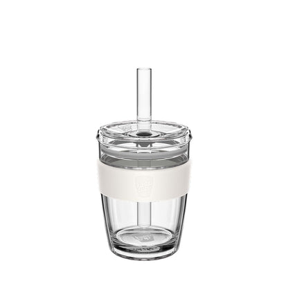 KeepCup Vaso para Café Helado de Doble Pared con Popote - 12oz (340ml) - Tiza
