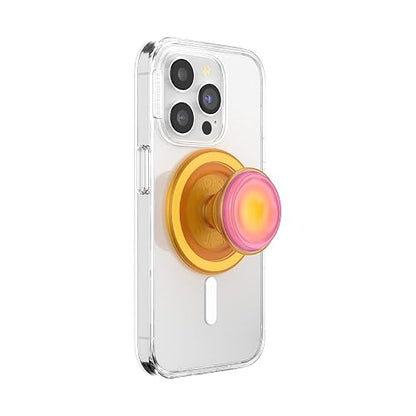 PopSockets - Agarre para teléfono MagSafe, Agarre magnético Seguro y Soporte para teléfono, Soporte Manos Libres, Compatible con Carga inalámbrica, Lindos PopSockets - Jelly Sunni