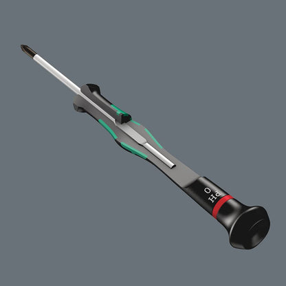 Wera 05345290001 2050 PH - Destornillador para tornillos Phillips para aplicaciones electrónicas PH 000 mm x 40 mm