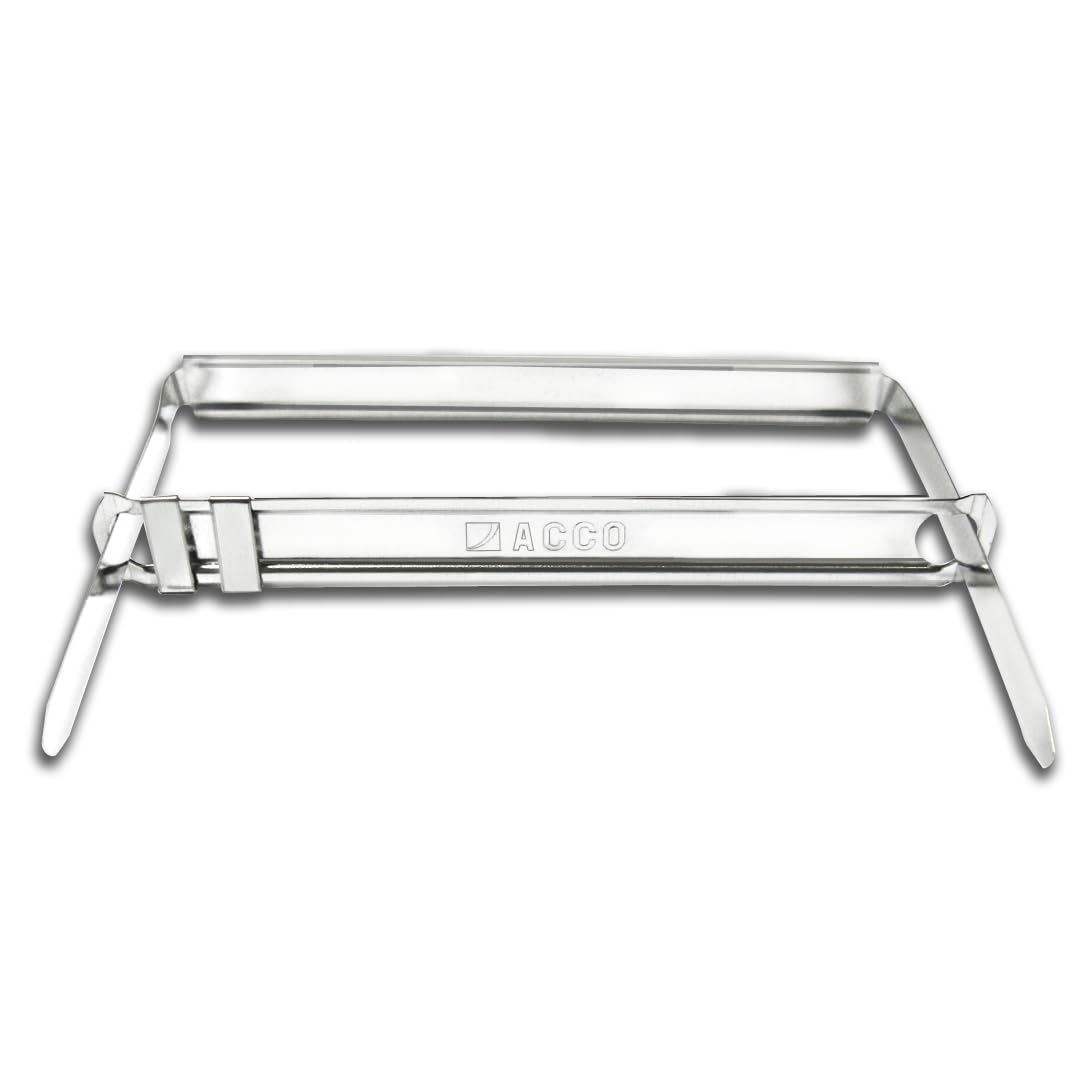ACCO Broche para Documentos 7 cm, Archiva Hasta 300 Hojas