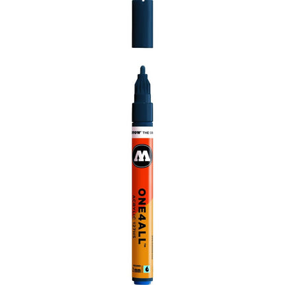 Molotow ONE4ALL Marcador Acrílico Recargable - 1.5 mm - Azul (Petrol)