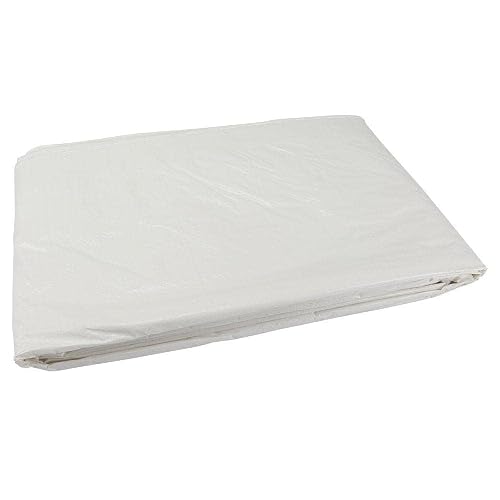 SANTUL, Lona con Sellado Térmico, Ideal para Campamentos, Jardinería, Industria y Hogar, Color Blanco, 3 x 3 metros, Protección UV, Modelo 5461