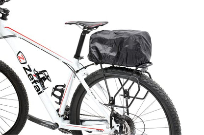 Zéfal Alforja para Porta Bulto Urbano Z Traveler Poliuretano 600D Fijación Universal, Color Negro, 9L