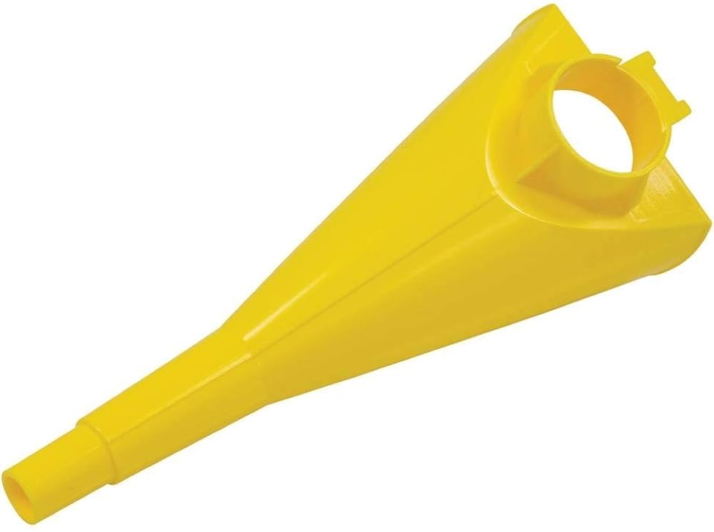 Eagle F-15 HDPE 10 in Poly Funnel for Metal Type I Safety Cans, 4 in Height, 8 in Width, 9 in Length