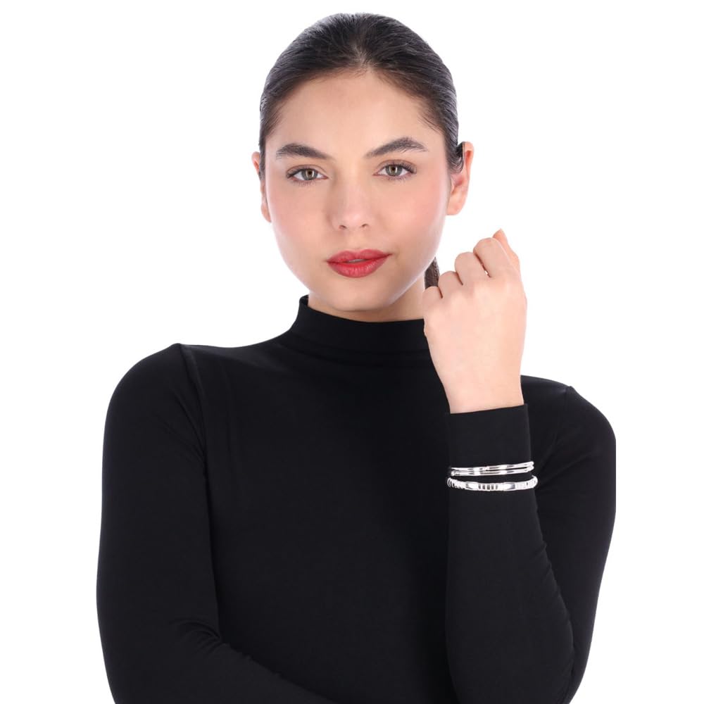 Nine West Pulsera Plateada para Mujer